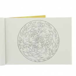 Mandalas à colorier N° 2 " Rêves de fleurs " - à partir de 5 ans * **