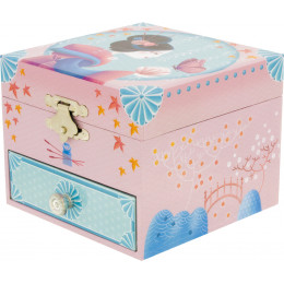 Coffret musical tiroir lotus - à partir de 3 ans