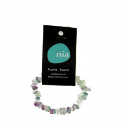 Bracelet baroque Fluorite