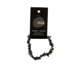 Bracelet baroque Hematite