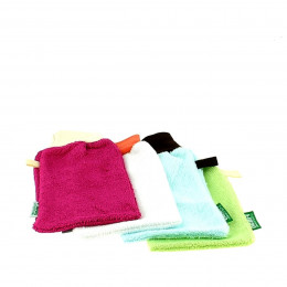 Gant nettoyant douceur en bambou Taille M
