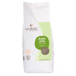 Argile Verte Concassée - 1 kg