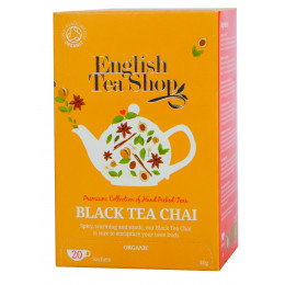 Chai noir BIO - 20 infusettes