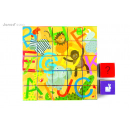 Cubes Kubkid Alphabet - à partir de 2 ans