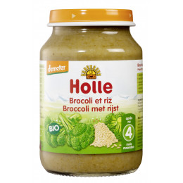 Brocoli et Riz - 190g - à partir de 4 mois