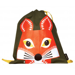 Sac d'activité enfant en coton BIO "Renard"