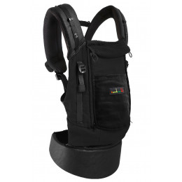 PhysioCarrier cuir artificiel noir et poche noir *