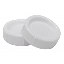 2 Capuchons de rangement / voyage pour biberons
