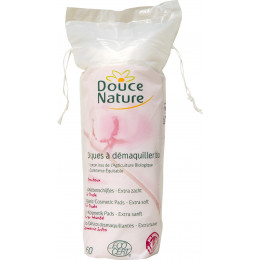 Disques à démaquiller en coton BIO - 80 pièces