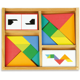 Tangram bataille - à partir de 5 ans