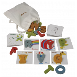 Alphabet animalier anglais A-Z - à partir de 2 ans
