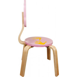 Ma petite chaise en bois - Indienne - à partir de 2 ans