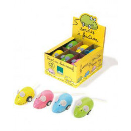 Souris en bois à friction - à partir de 3 ans