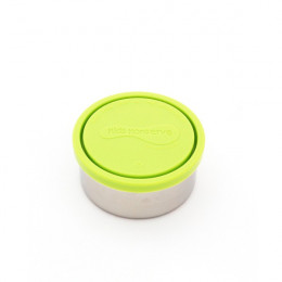 Boite ronde en inox avec couvercle pomme - 280 ml