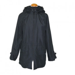 Veste de portage avec doublure et capuche Noir