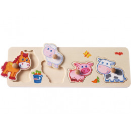 Puzzle Les petits des animaux de la ferme - à partir de 1 an