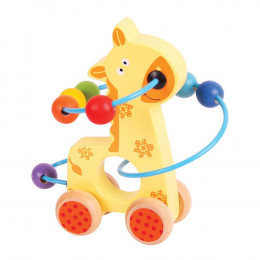 Mini boulier Girafe - à partir de 1 an