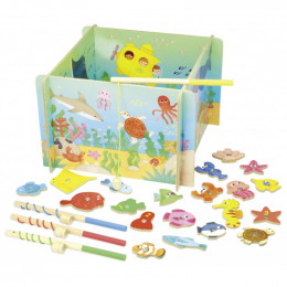 Jeu de pêche magnétique - océan - à partir de 3 ans