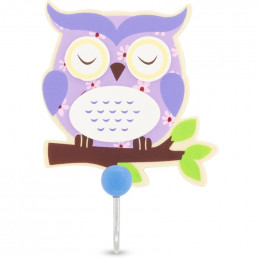 Patère crochet - Hibou - à partir de 3 ans