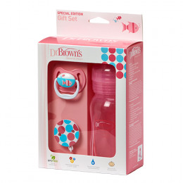 Set cadeau de naissance - édition spéciale - Rose Poissons