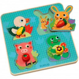 Puzzle Croc-carrot - A partir de 1 an