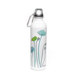 Gourde Inox 600 ml Coquelicots