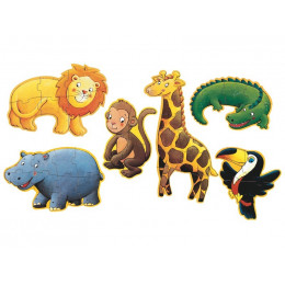 Puzzle géant - Ouistiti et ses amis - A partir de 2 ans