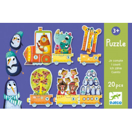 Puzzle Je compte - A partir de 3 ans