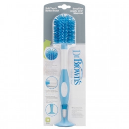 Goupillon souple pour biberons Turquoise