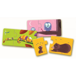 Puzzle duo maman et bébé - à partir de 2 ans