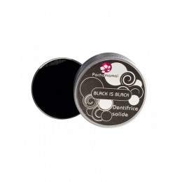 Dentifrice solide naturel - Black is Black - 20 g