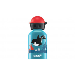 Gourde en aluminium - 300 ml - Famille d'orques