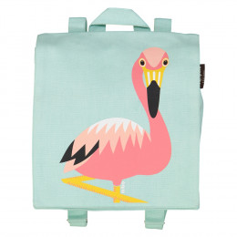 Sac à dos / cartable maternelle - Flamant Rose