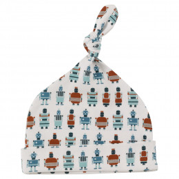 Bonnet en coton BIO - Robots