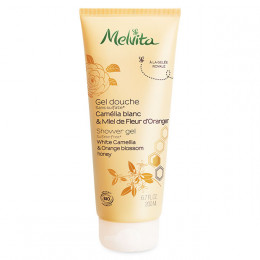 Gel douche Bio Camélia Blanc et Miel de Fleur d'Oranger 200 ml