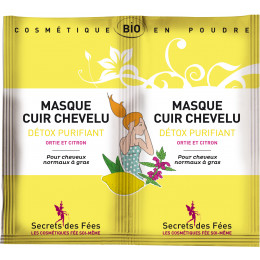 Masque cuir chevelu Détox purifiant 2 x 8 g