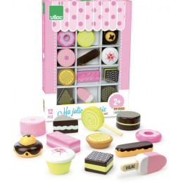 Jeu en bois 'Ma jolie pâtisserie' - à partir de 2 ans