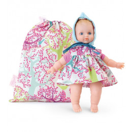 Poupée Léo coton BIO Pomme d'amour 25 cm - à partir de 10 mois