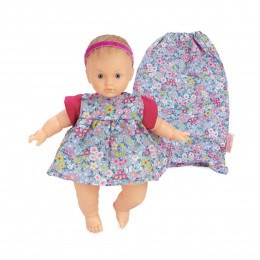 Poupée Léo coton BIO Petite Anémone 25 cm - à partir de 10 mois