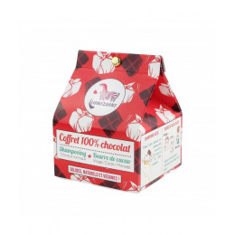 Coffret cosmétique solide 100 % chocolat