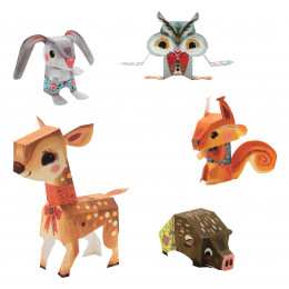Paper Toys 'Bois joli' - à partir de 7 ans