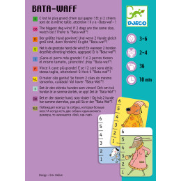 Jeu de bataille 'Bata-Waf' - à partir de 3 ans