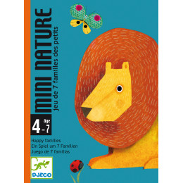 Jeu de 7 familles 'Mini Nature' - à partir de 4 ans