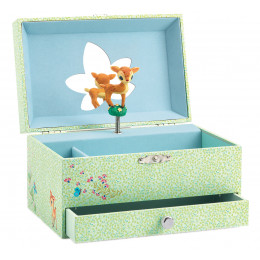 Boîte à bijoux musicale mélodie du Faon - à partir de 4 ans