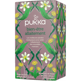 Bien-être allaitement 20 infusettes BIO