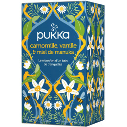 Camomille vanille miel de manuka 20 infusettes BIO