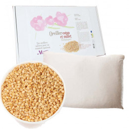 Oreiller Coton et Millet BIO 40 x 60 cm