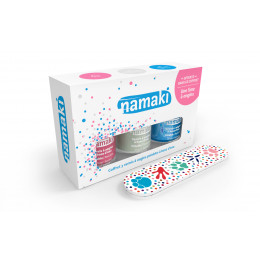 Coffret de 3 vernis pour enfant et lime à ongles - à partir de 3 ans