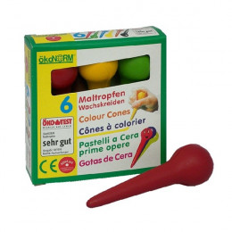 Crayons ergonomiques à la cire - à partir de 3 ans