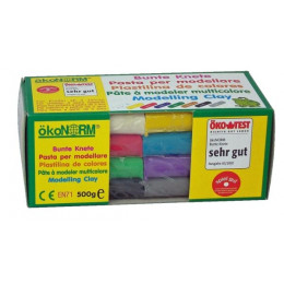 Pâte à modeler - 8 couleurs - à partir de 3 ans